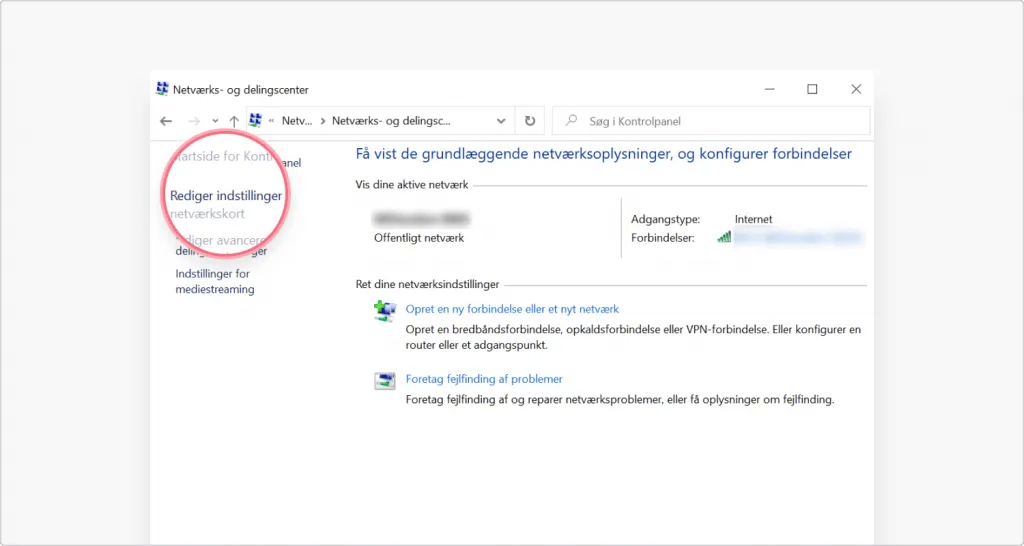 Sådan ændrer du DNS i Windows 10: trin 4