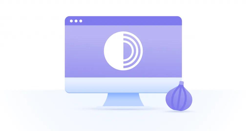 En mann vurderer om han vil bruke Tor-nettleseren eller en VPN