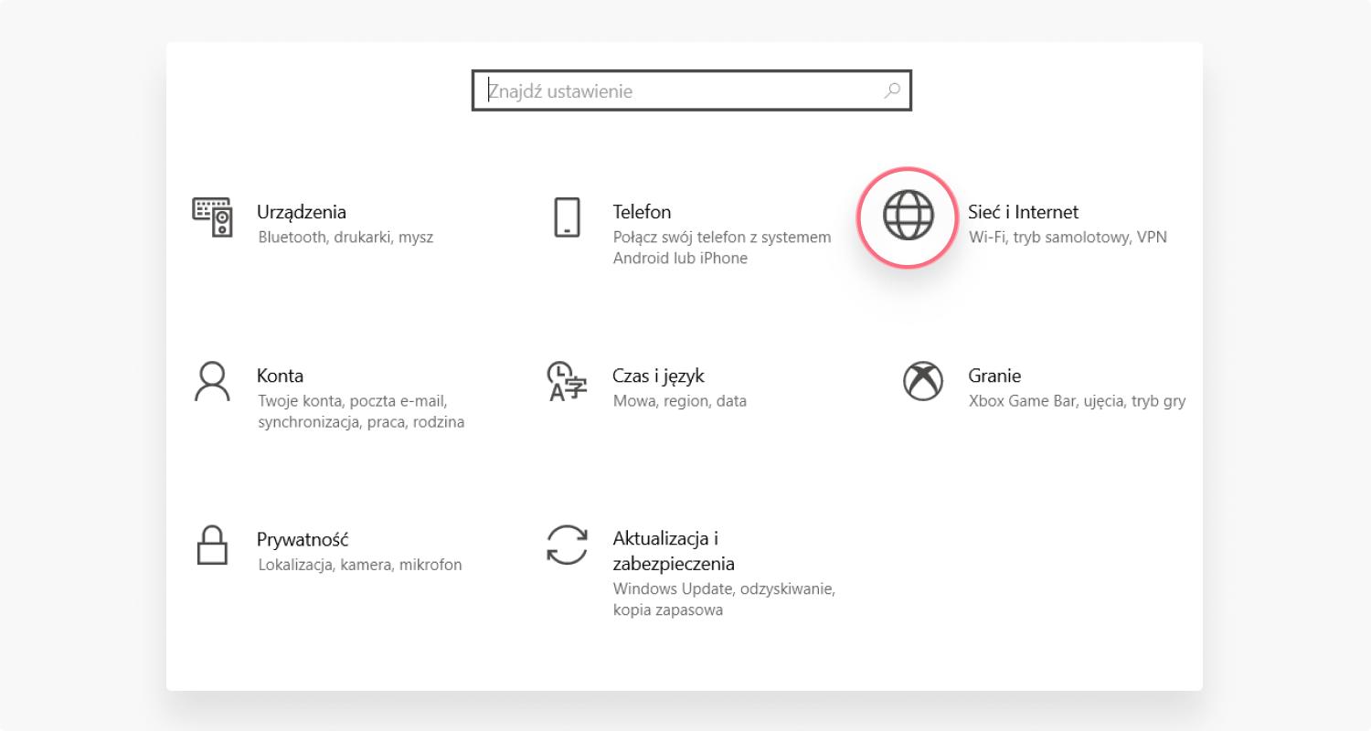 jak sprawdzić IP routera na Windows 10 / Windows 11: krok 1