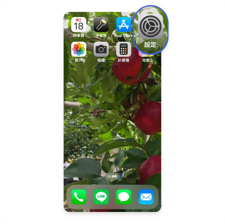 iPhone 的 VPN 設定：Step 1
