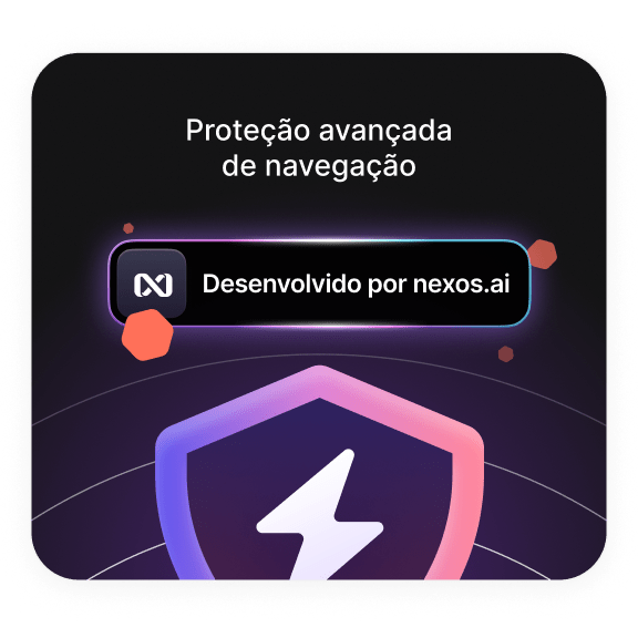 A proteção avançada de navegação está ativada.