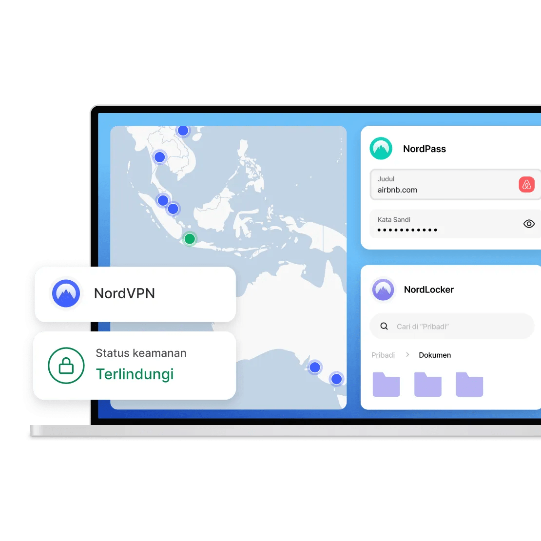 Perlindungan perangkat digital dengan produk Nord Security: NordVPN, NordPass, NordLocker