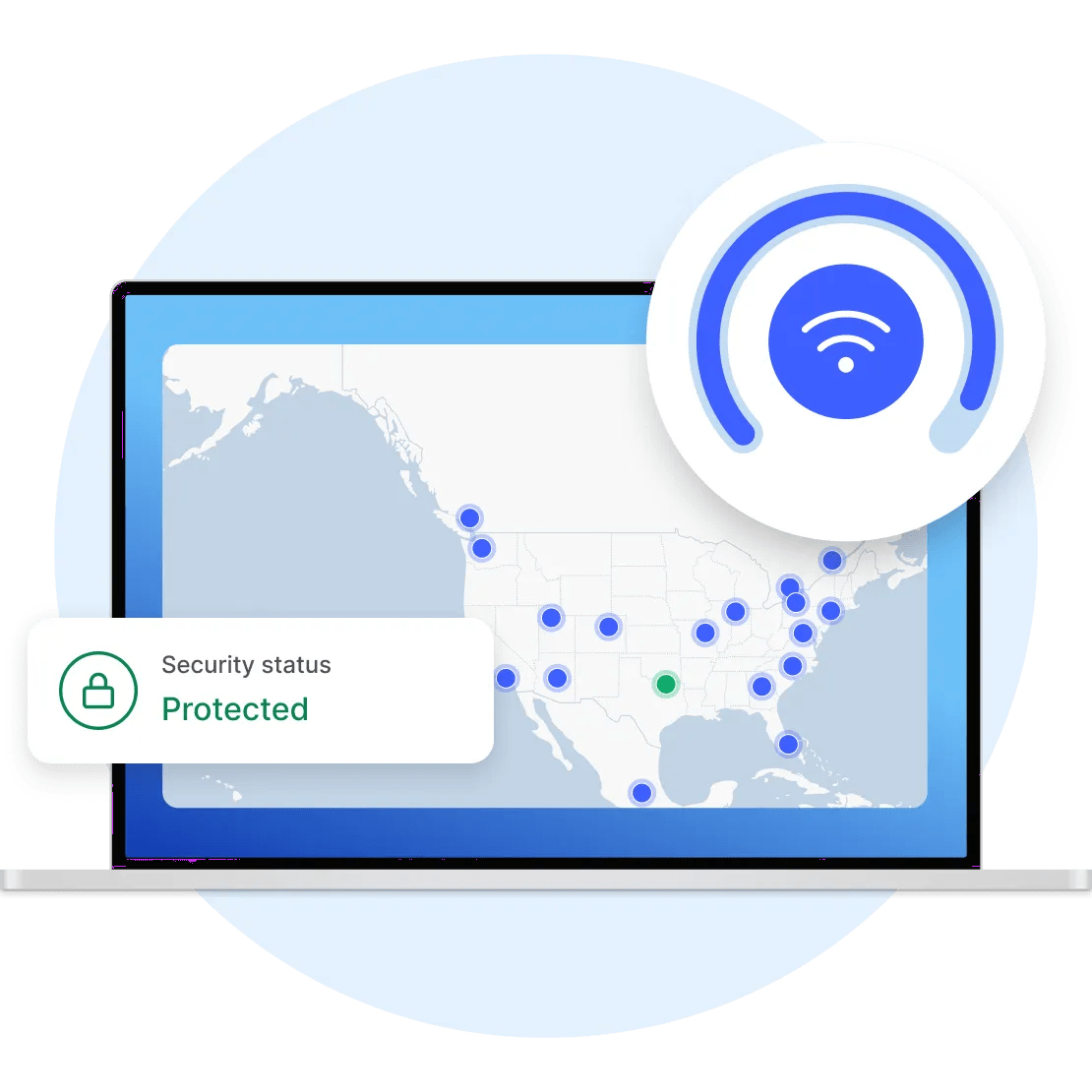 NordVPN app for Mac