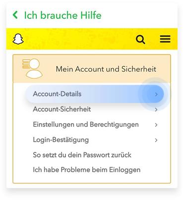 Wie kann ich meinen Snapchat-Account löschen zweiten Weg Schritt 5