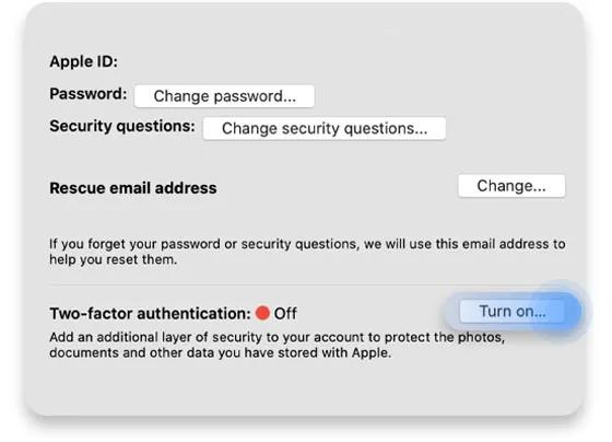 macOS 2FA