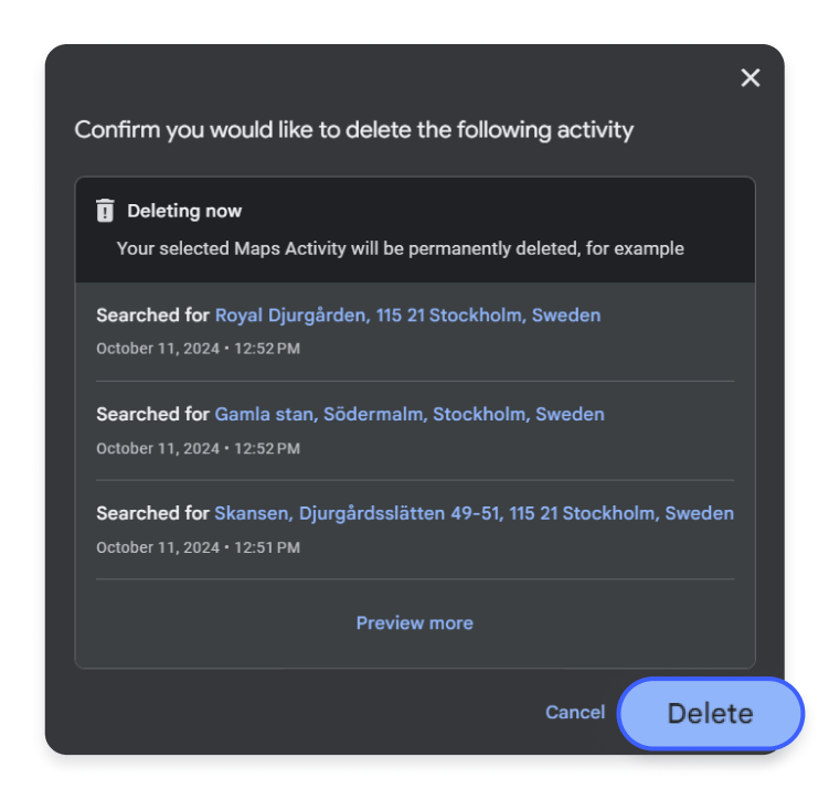 Search history 5