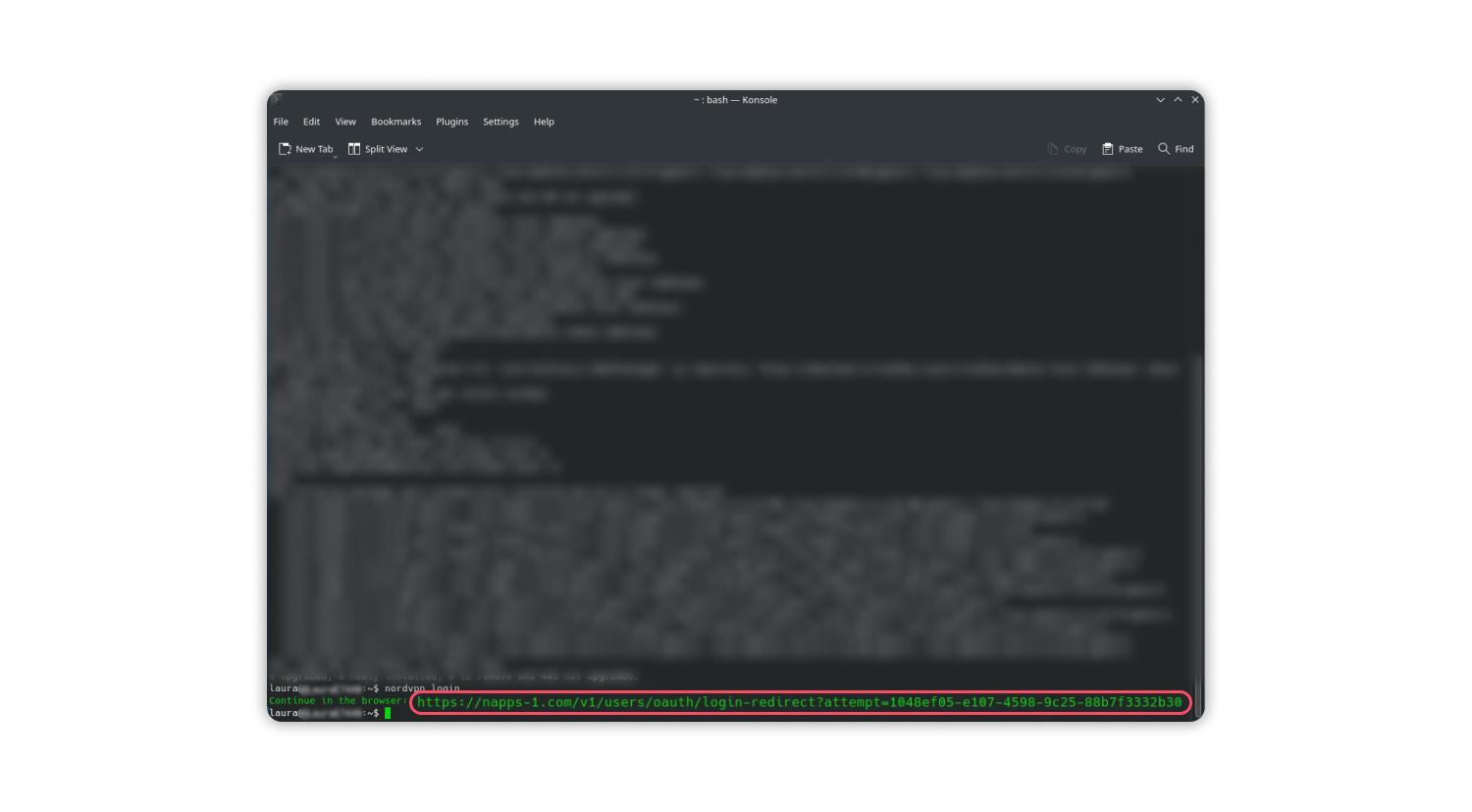 Installation d&#39;un VPN sur Linux : étape 7