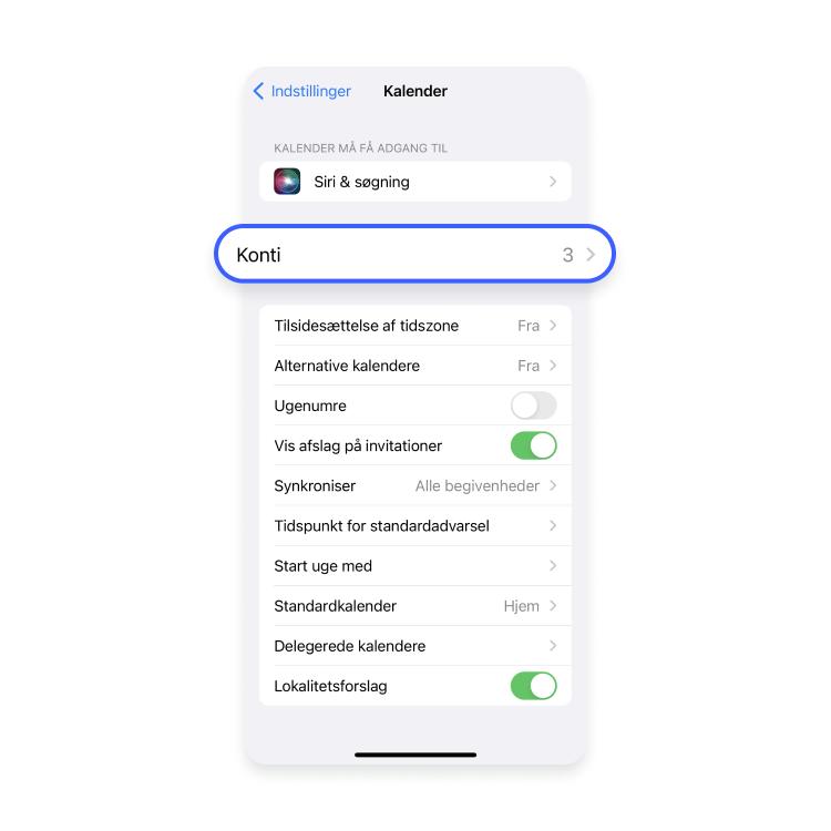 Sådan fjerner du de abonnerede kalendere via din iPhone