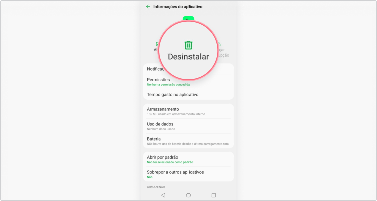 como remover bloatware android: passo nº4