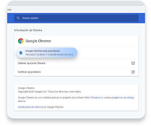 actualizar Chrome (PC): paso 4