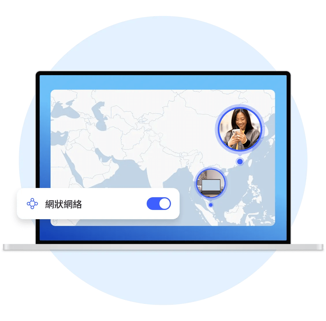 NordVPN’s Meshnet feature allows access to multiple devices via encrypted private tunnels.
