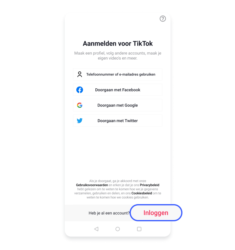 TikTok verwijderen