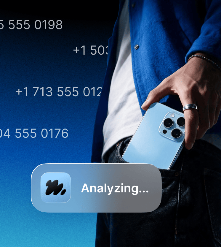 HangUp checks callers against a database of known spammers.