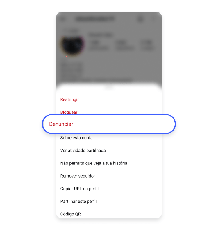 Como bloquear stalkers no Instagram, passo 4
