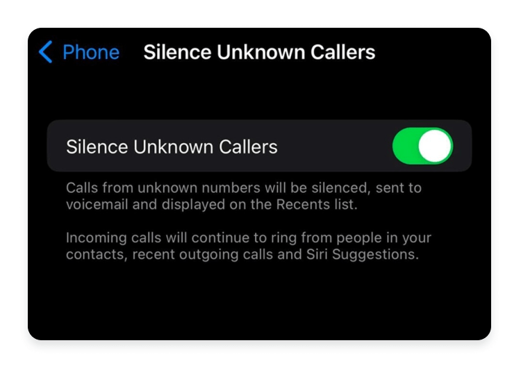 How to stop spam risk calls on iPhone