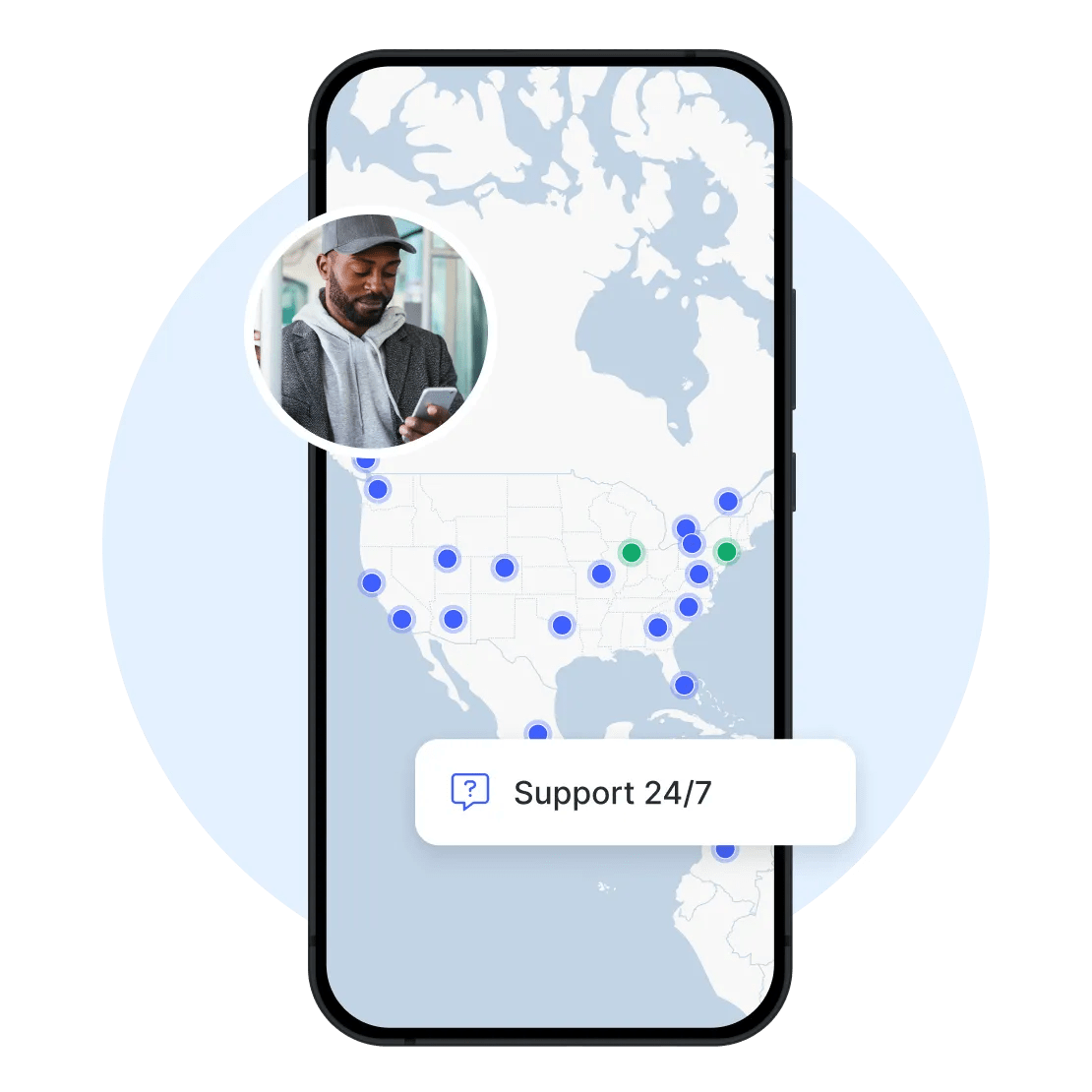 Get in touch with us via NordVPN customer support live chat