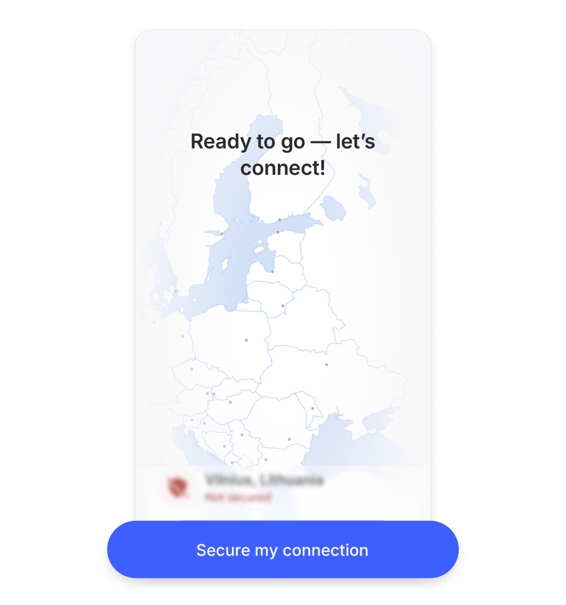 How to set up a VPN on an iPhone using an app: Step 5.