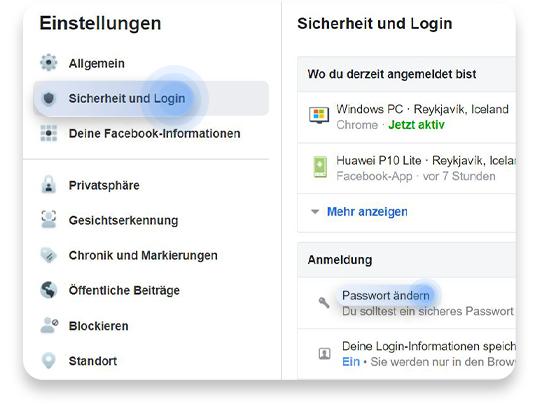 Das solltet ihr tun, wenn euer Facebook Profil gehackt wurde Schritt 2