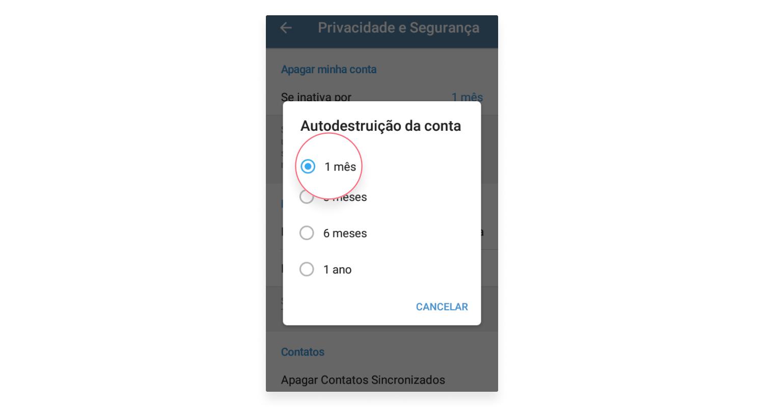 delete telegram