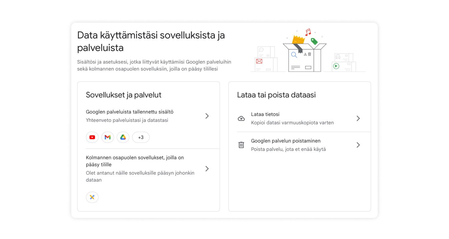 Gmail-tilin poistaminen tietokoneesta: vaihe 2