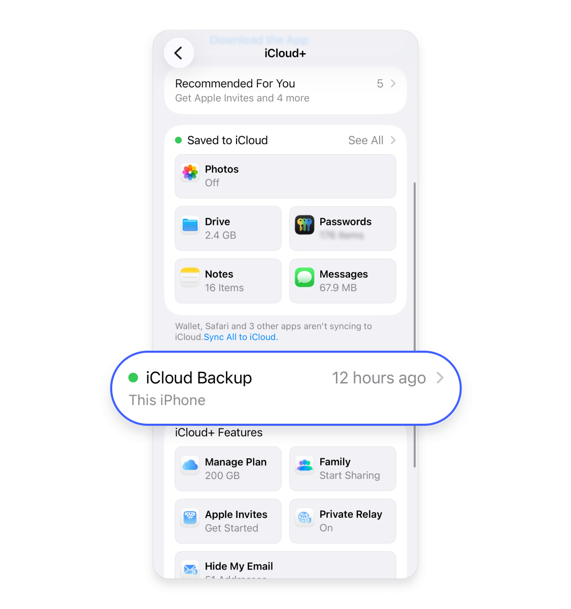How to restore your iPhone from a previous backup to remove a virus: Step 3.