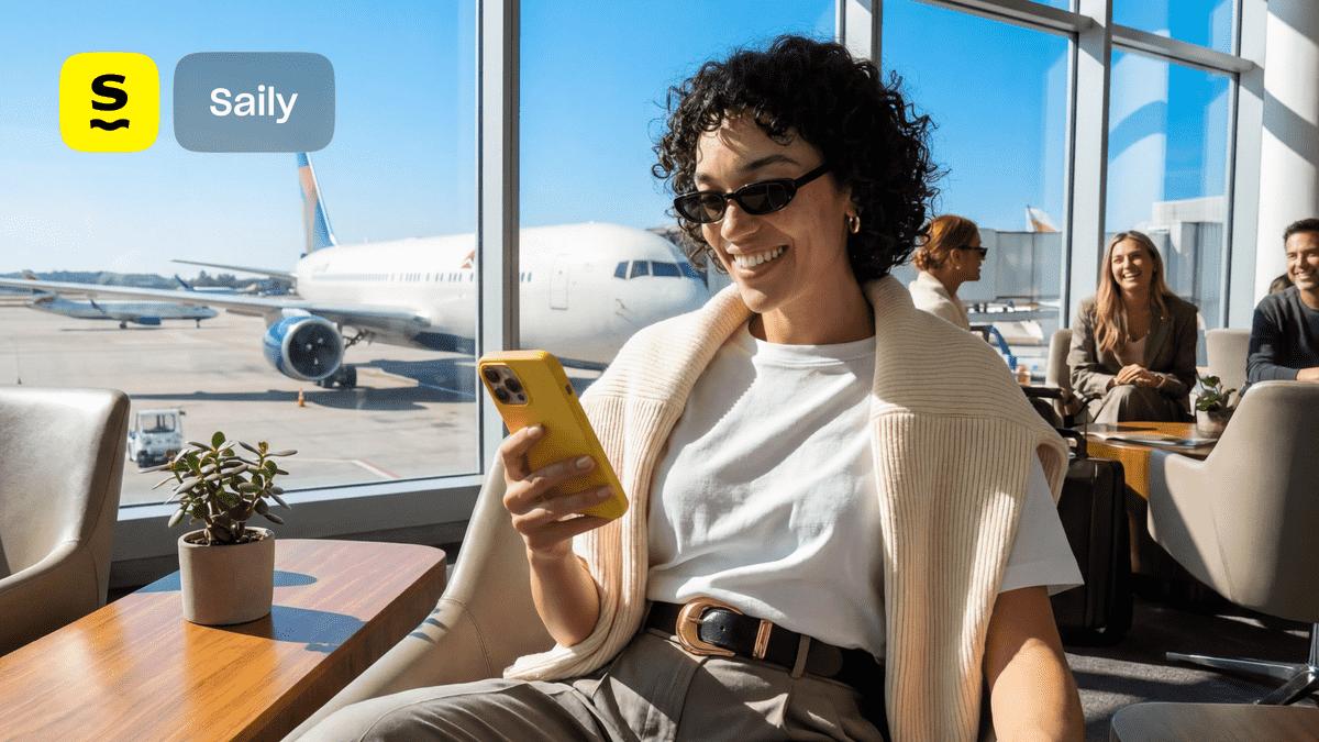 Saily worldwide eSIM service — always connected, always on course.
