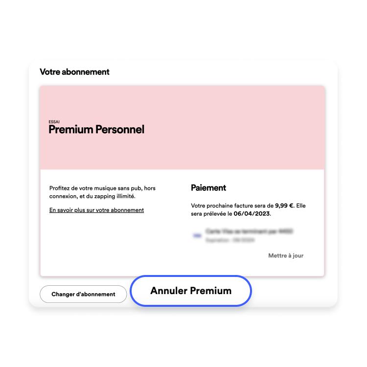 Compte Spotify