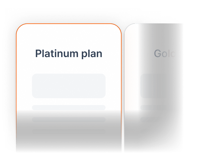 A selection of Coveron’s coverage plans.