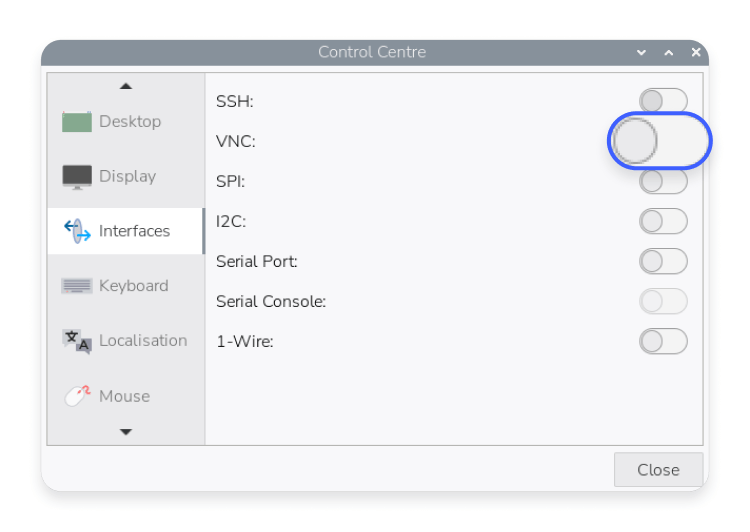 Enable VNC on Raspberry Pi