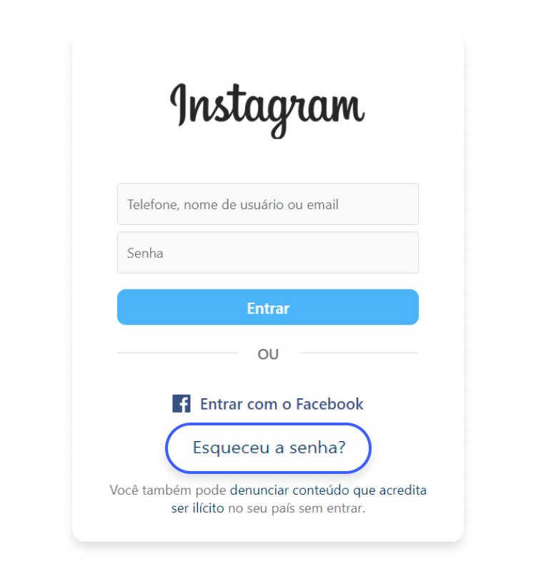 como recuperar sua conta do Instagram: passo nº7