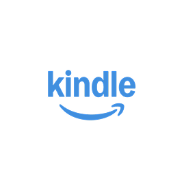 das Amazon Kindle-Logo, das anzeigt, dass der Besucher eine Version von NordVPN für Kindle herunterladen kann.
