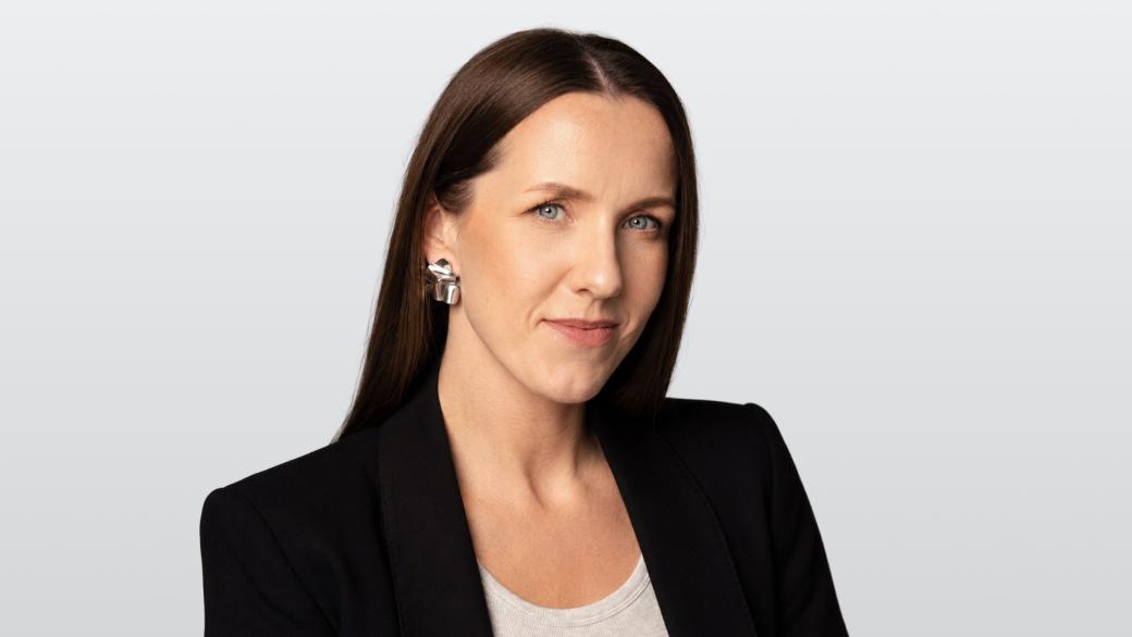 A portrait of Aistė Miknevičiūtė — the Chief Operating Officer at Coveron.