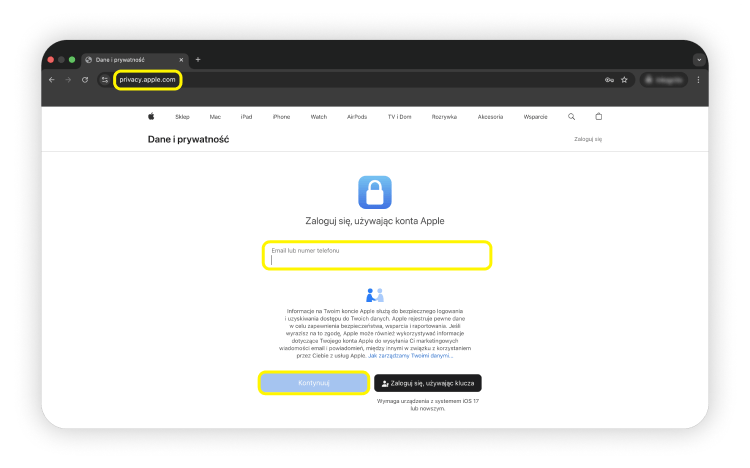 Krok 1: Jak dezaktywować konto Apple ID