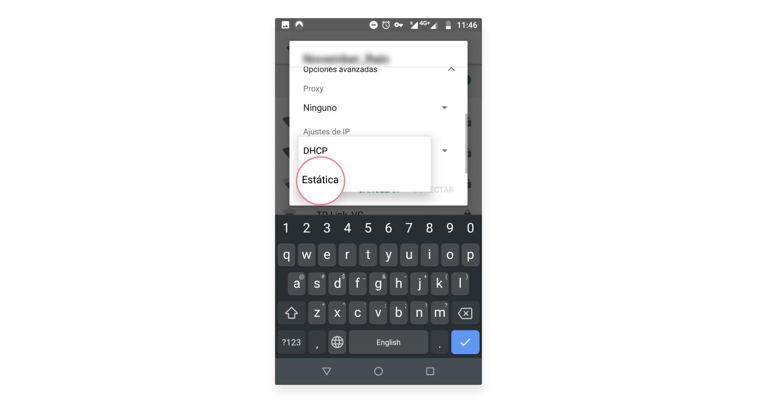 Asigna una dirección IP estática a tu dispositivo: paso 7