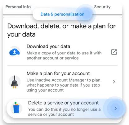 gmail account verwijderen