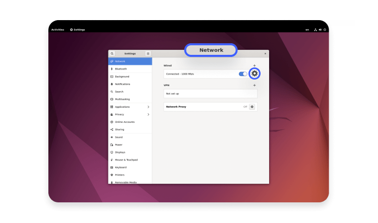 router ip linux networkr