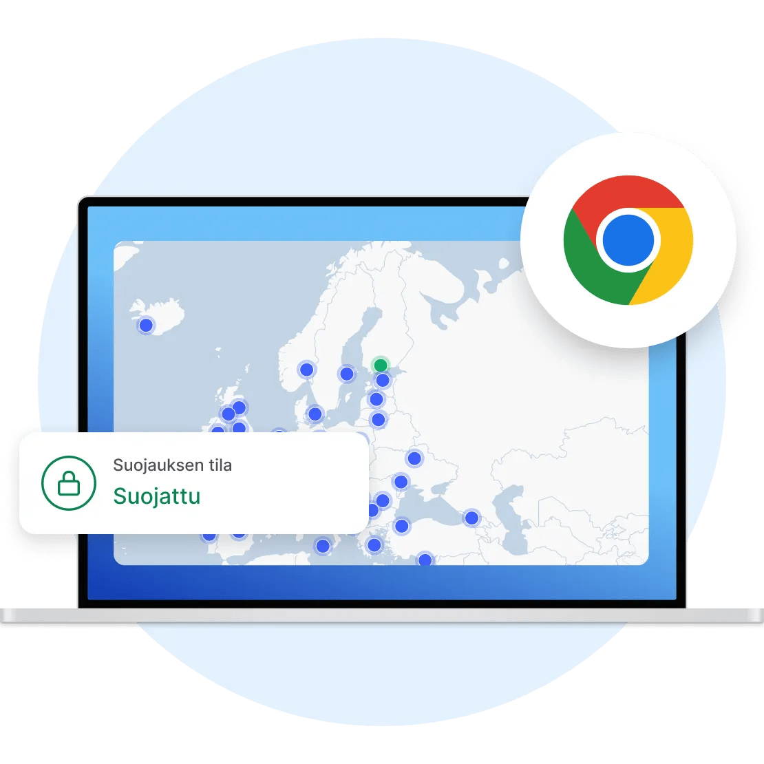 NordVPN tarjoaa välityspalvelinlaajennukset Chromelle, Edgelle ja Firefoxille