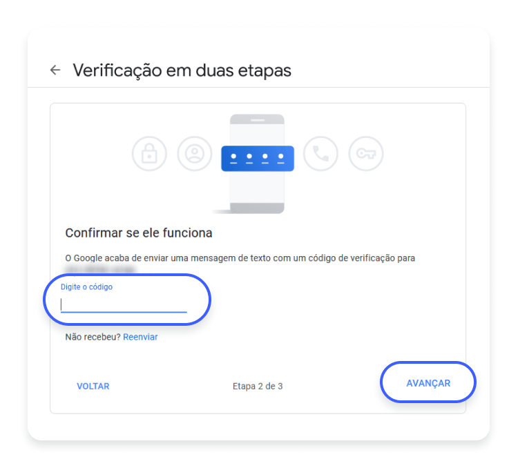 Como ativar a 2FA para a sua conta da Google 6