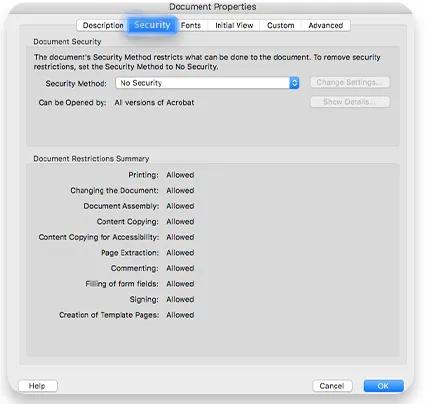 How to password protect pdf