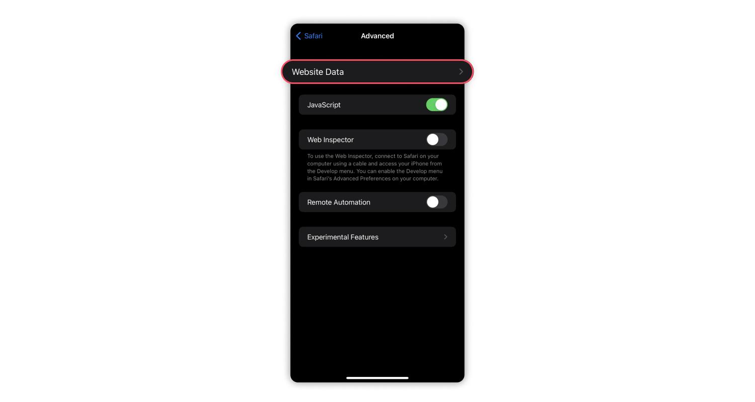 check incognito history on iphone
