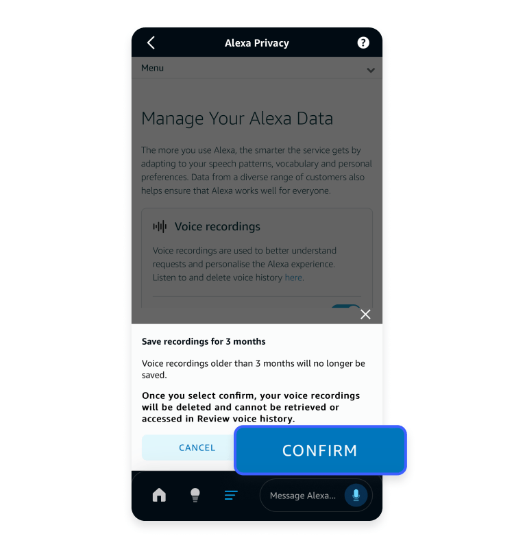 Screenshot How to delete Alexa 14