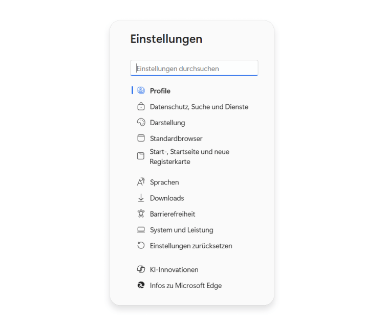 Proxyserveradresse finden Windows Schritt 1