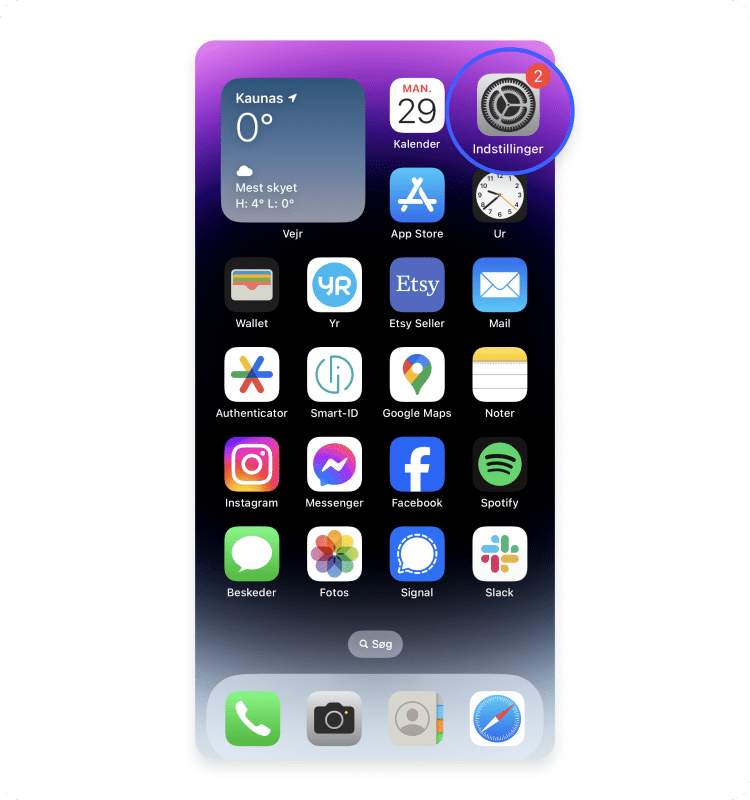 VPN på iPhone 1