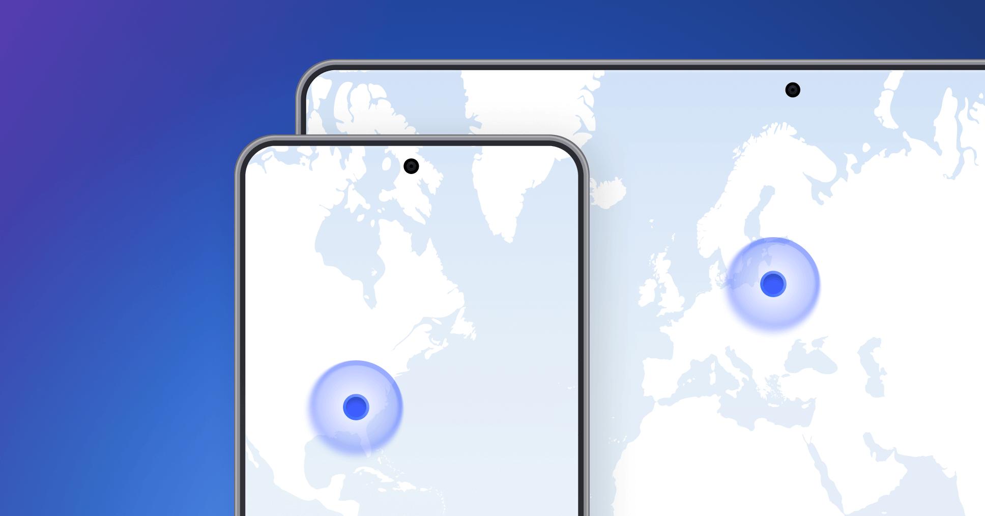 變更 VPN 位置