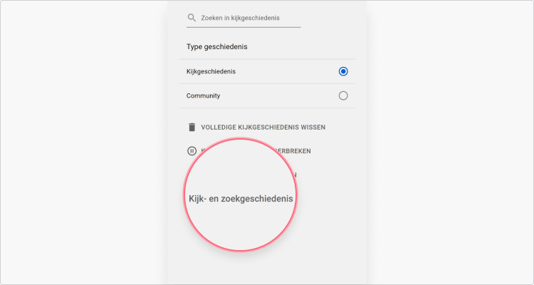 Hoe verwijder je je Youtube zoekgeschiedenis stap 2