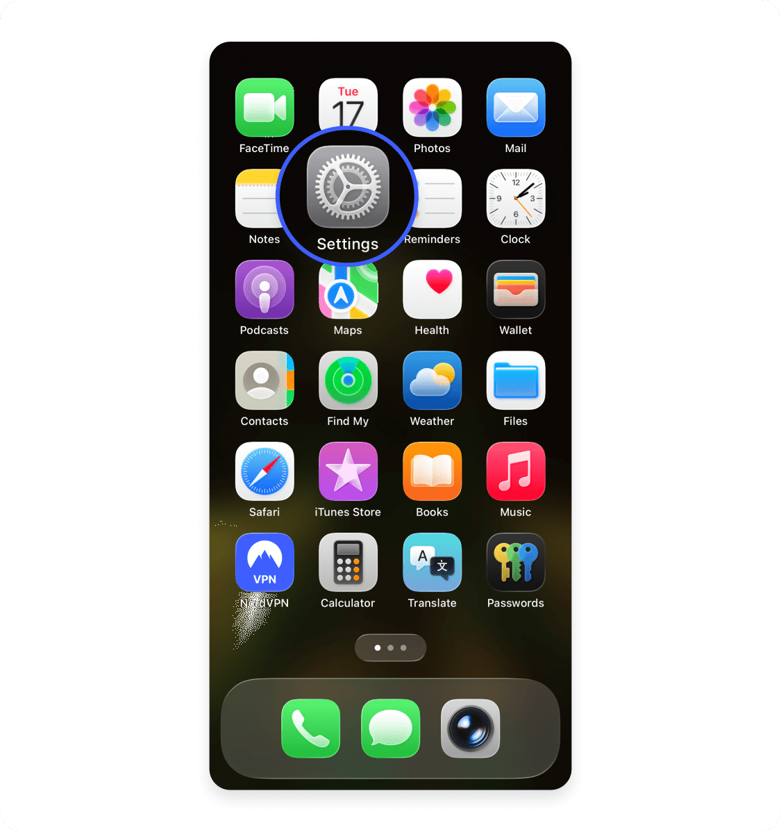 How to find your iPhone’s IP address manually: Step 1