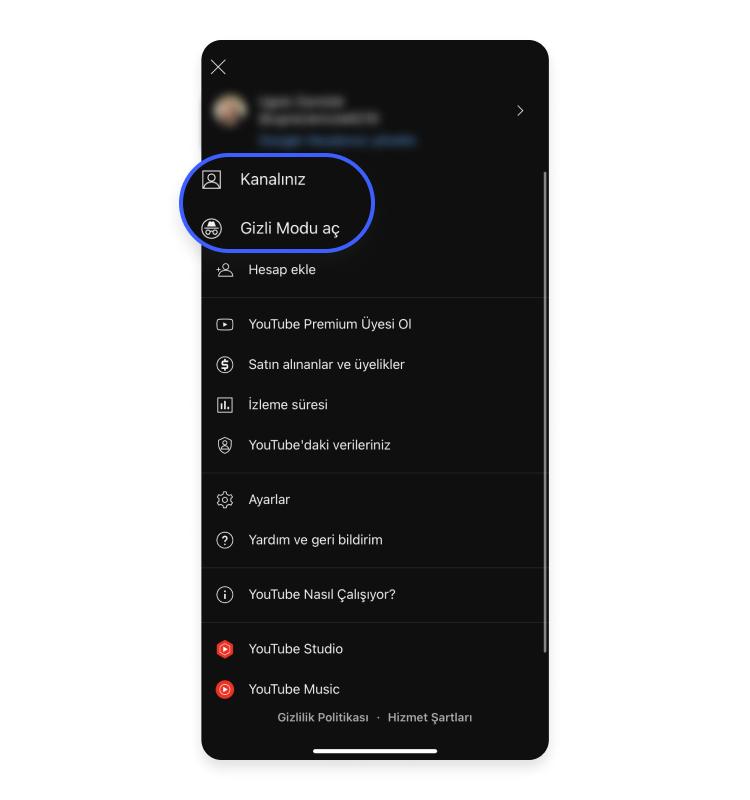 YouTube gizli mod nedir ve nasıl kullanılır