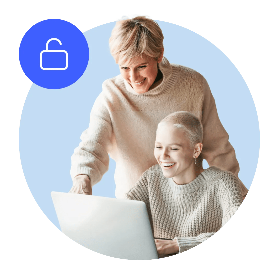 امرأة تضمن خصوصيتها من مزود خدمة الإنترنت باستخدام خوادم مبهمة من NordVPN.