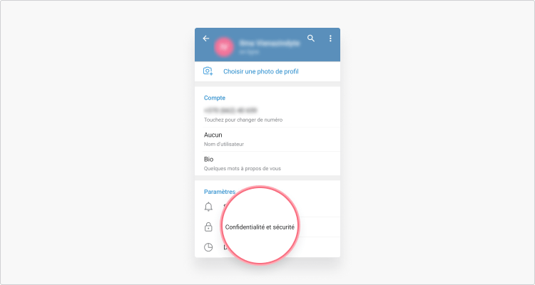 Comment supprimer Telegram étape 3