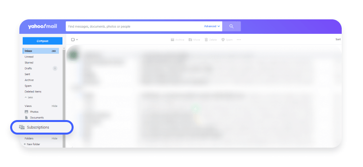 unsubscribe from Yahoo 1